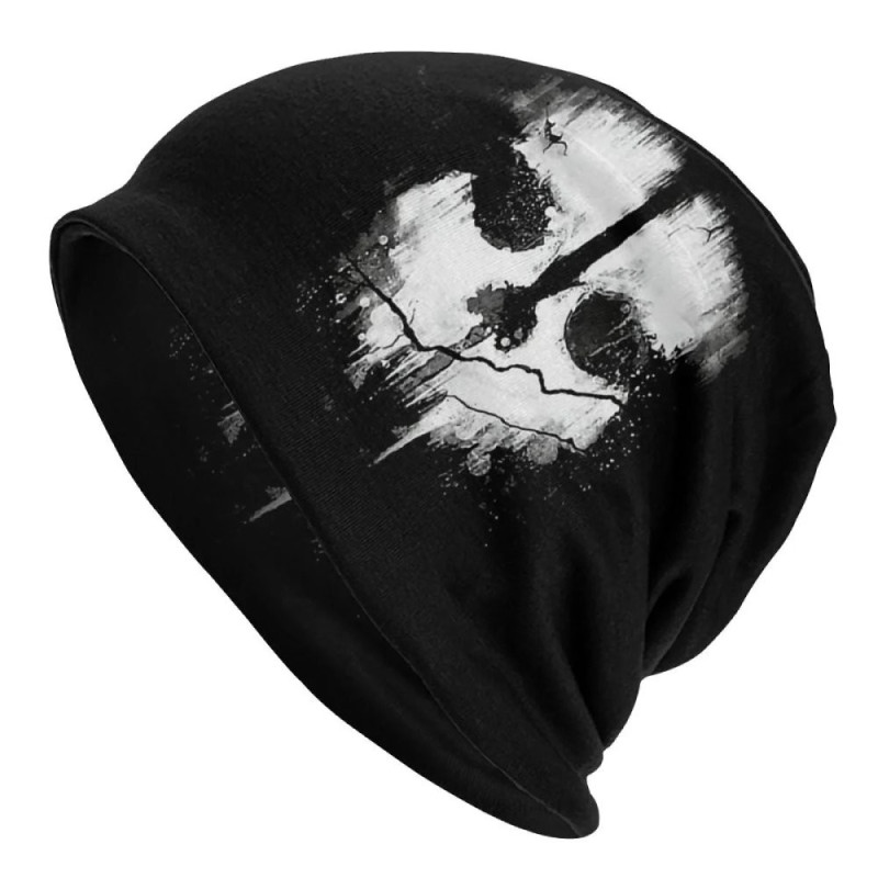 Bonnet Tête de Mort 'Éclaboussure Sombre'