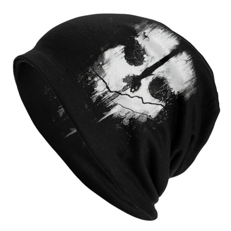 Bonnet Tête de Mort 'Éclaboussure Sombre'