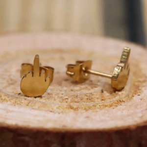 Boucles d'Oreilles Tête de Mort Punk Rock 'Esprit Rebelle'
