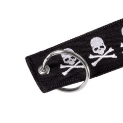 détail Porte-clés bannière de pirate