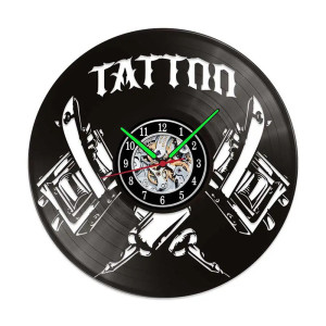 Horloge Murale 'Tattoo Machine' - Esprit Old School
