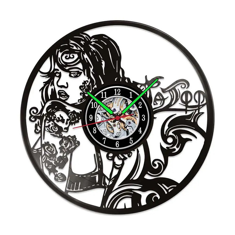 Horloge Murale 'Tattoo Girl' - Esprit Ink & Art