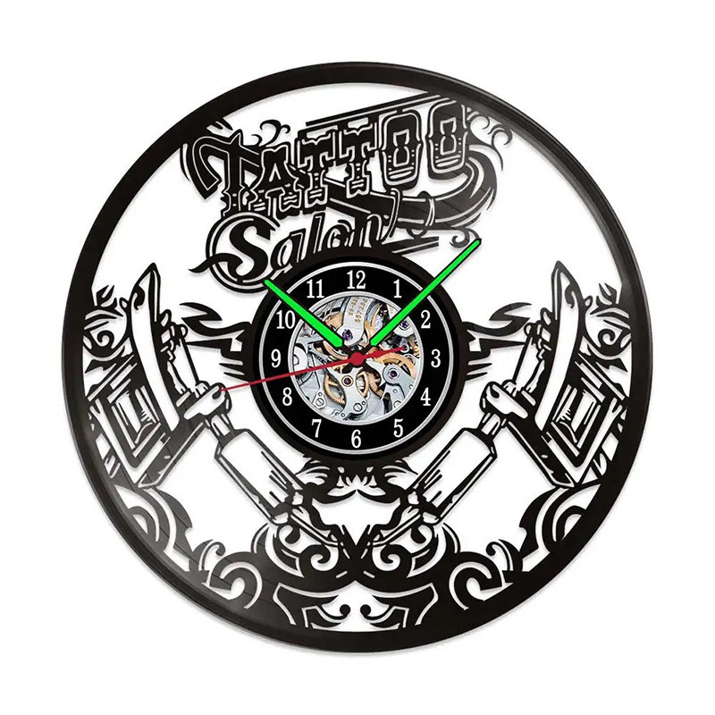 Horloge Murale 'Tattoo Legacy' - Art & Encre