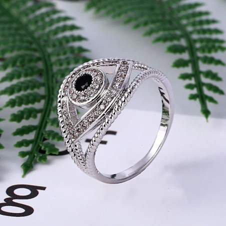 Bagues pour femmes Oeil d'Horus cristal Strass !