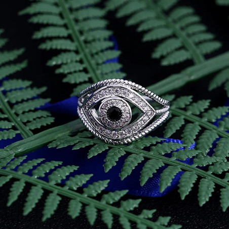 Bagues pour femmes Oeil d'Horus cristal Strass !