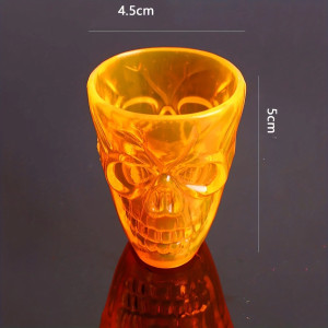 Dimensions du Verre à Shot Tête de Mort Lueur Macabre