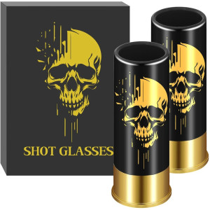 Verres à Shot Tête de Mort 'Résonance Sombre' - Couleur noir