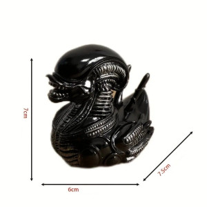 Dimensions de la Figurine de Canard Alien – Canard Xéno-Invasion