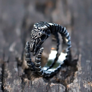 Bague Tête de Mort – Crâne du Dévoreur d’Âmes