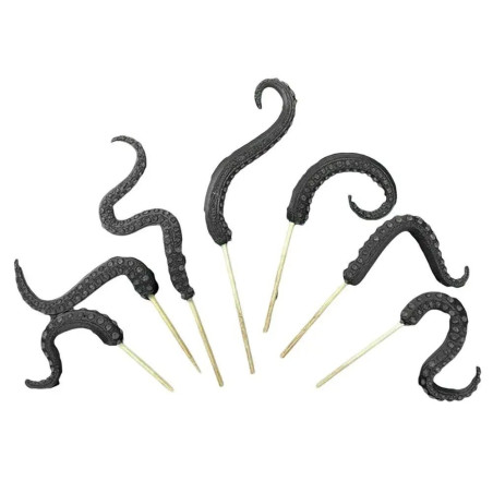 Décor Plante Tentacule – Tentacules d’Ambiance “Kraken Botanique” - couleur noir