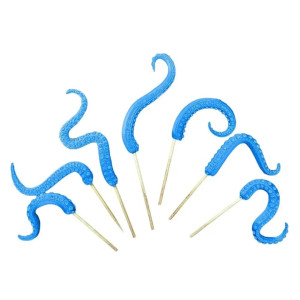Décor Plante Tentacule – Tentacules d’Ambiance “Kraken Botanique” - couleur bleu