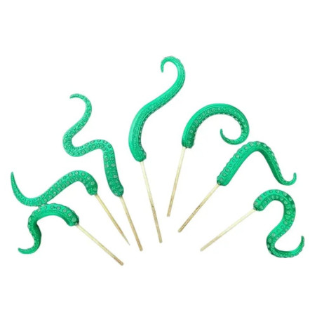 Décor Plante Tentacule – Tentacules d’Ambiance “Kraken Botanique” - couleur vert