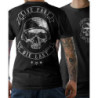 Magnifique T-shirt Tête de mort Live Fast Die Last