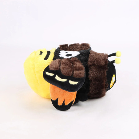 Vue côté de la Peluche Abeille Tête de Mort – Abeille Sombrette