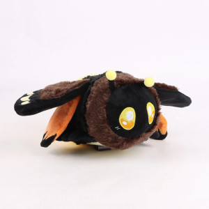 Vue côté Peluche Abeille Tête de Mort – Abeille Sombrette
