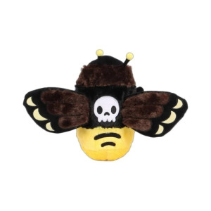 Vue dessus de la Peluche Abeille Tête de Mort – Abeille Sombrette