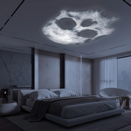 Exemple Lampe de Projection Tête de Mort – Crâne Fantomatique
