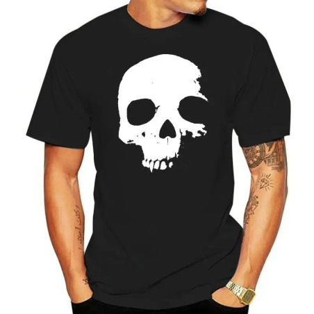 T-shirt Tête de Mort – Crâne Minimaliste