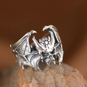 Bague Tête de Mort "Seigneur du Néant"