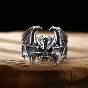 Avant Bague Tête de Mort "Seigneur du Néant"