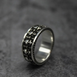Bague Tête de Mort – Cercle des Damnés