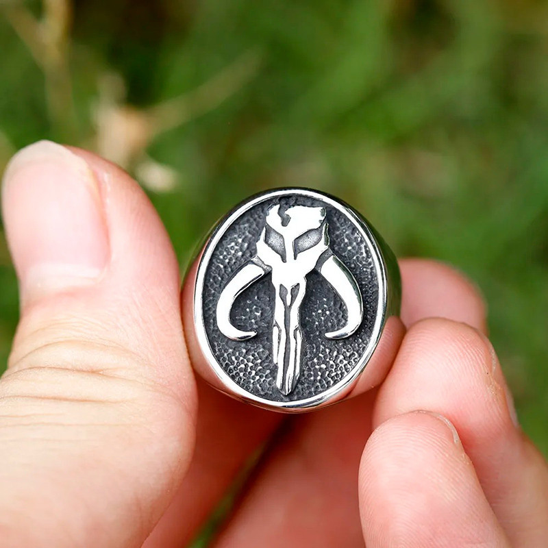 Bague Tête de Mort Crâne Alien Impérial
