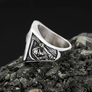 Bague Tête de Mort "Faucheuse Éternelle"