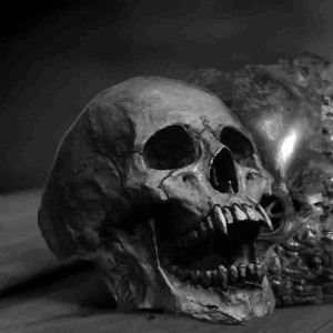 Vue générale Bague Tête de Mort "Cri du Néant"
