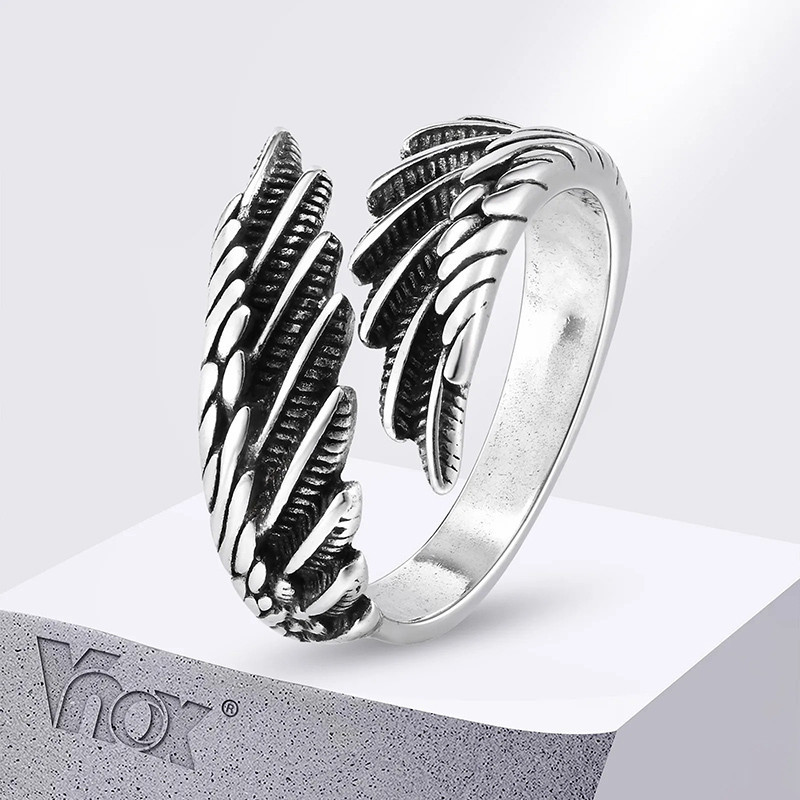 Avant Bague Rock "Étreinte Céleste"