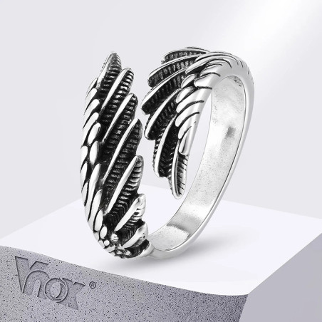 Avant Bague Rock "Étreinte Céleste"