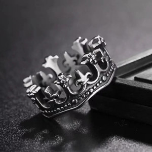 Bague Rock "Épine Royale"