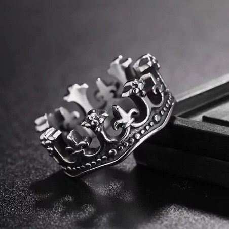 Bague Rock "Épine Royale"