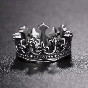Avant Bague Rock "Épine Royale"