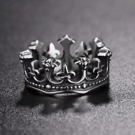 Avant Bague Rock "Épine Royale"