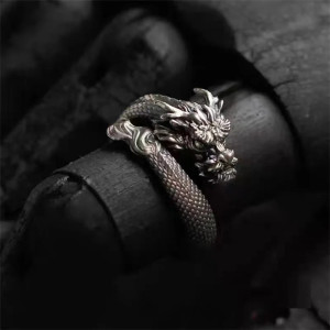 Avant Bague Dragon des Profondeurs