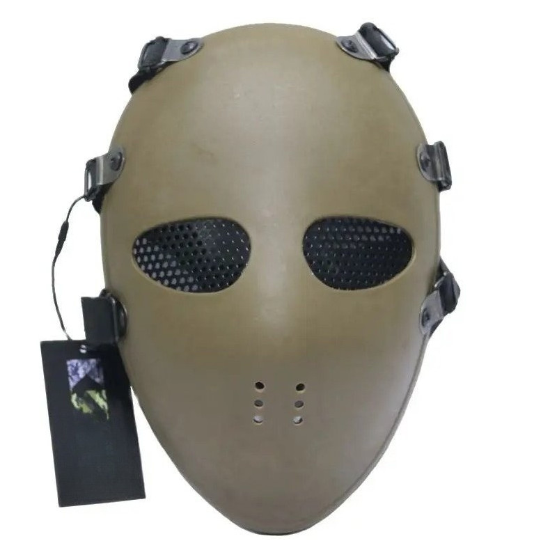 Masque Tête de Mort Airsoft – Ghost Unit - couleur kaki