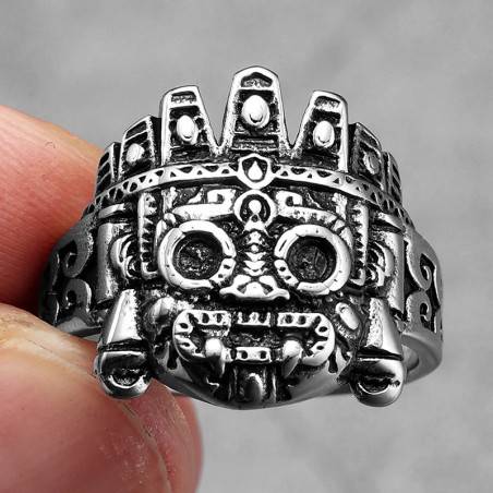 Avant Bague Totem "Gardien Ancestral"