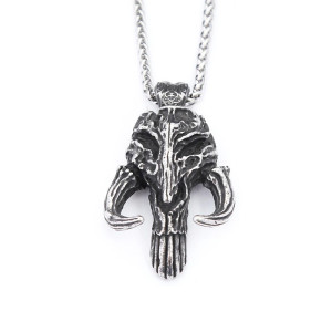 Vue détaillée Collier Tête de Mort Crâne Béhémoth