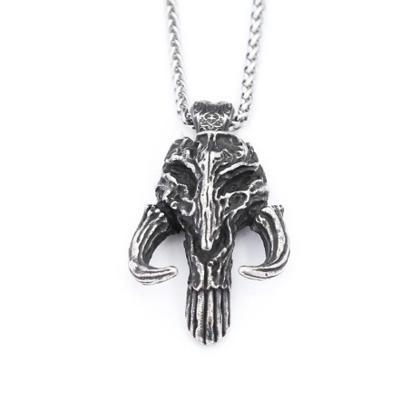 Vue détaillée Collier Tête de Mort Crâne Béhémoth