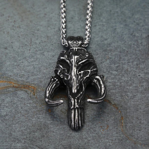 Collier Tête de Mort Crâne Béhémoth