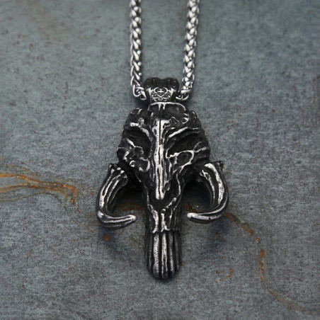 Collier Tête de Mort Crâne Béhémoth