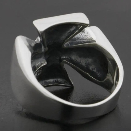Bague Regard de la Chance – Crâne & Cartes – Argent 925