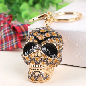 Porte-Clé Tête de Mort "Crâne Couture"