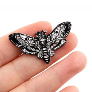 Avant Pins Tête de Mort – Papillon Sombre Vision