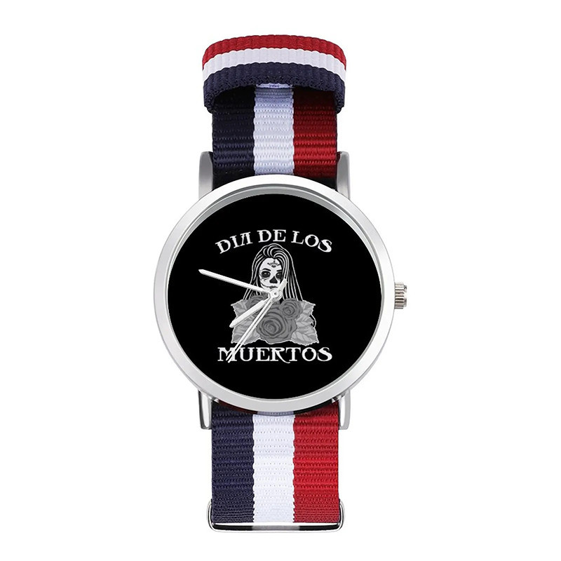 Montre Tête de Mort ""Día de los Muertos - La Mariée des Ombres""