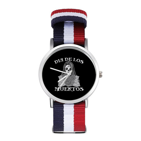 Montre Tête de Mort ""Día de los Muertos - La Mariée des Ombres""