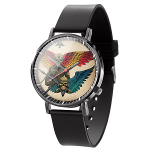 Montre Tête de Mort ""Skull Wings Commando""
