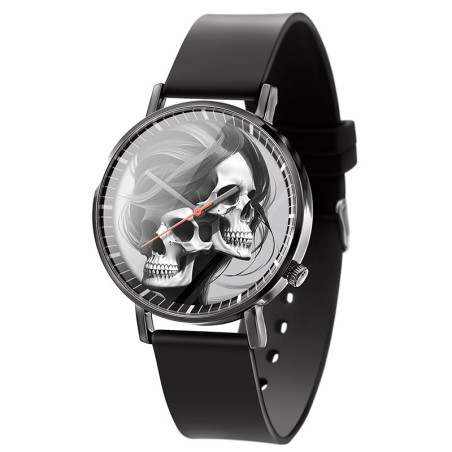 Montre Tête de Mort ""Lovers of the Afterlife""