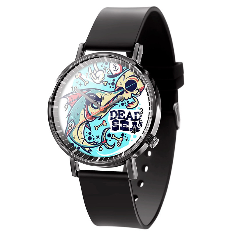 Montre Tête de Mort ""Pirate des Mers Mortes""
