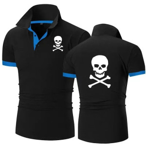 Polo Tête de Mort "Code Pirate" Modele 1